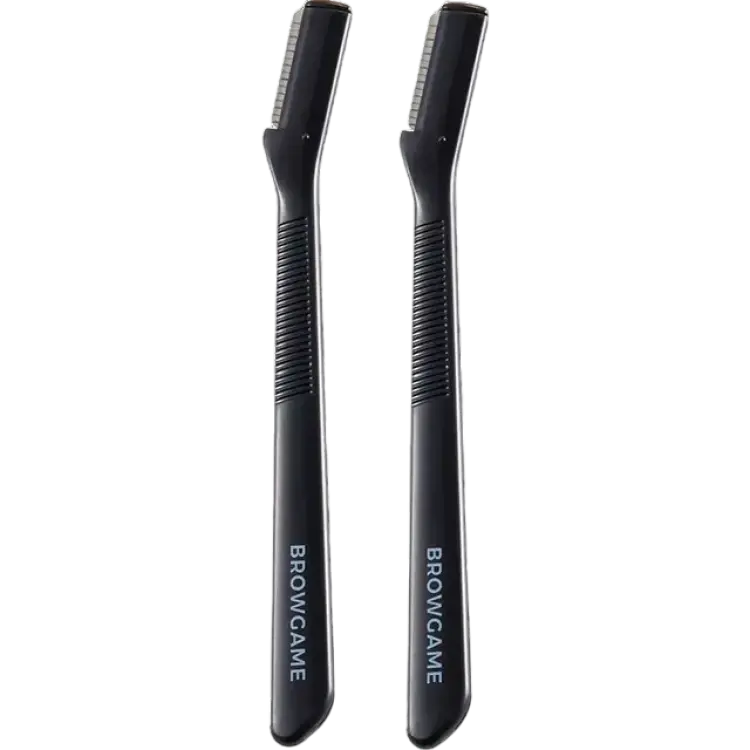 Browgame Cosmetics Eyebrow Shaping Knife DUO Pack