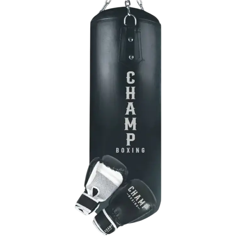 Champ Junior Boxningsset 11 kg - Svart/Silver