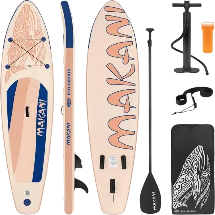 ECD Germany Stand Up Paddle Uppblåsbar Sup-Bräda Makani