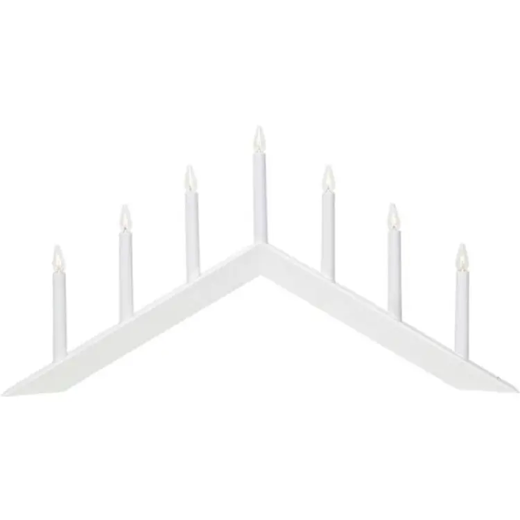 Star Trading Arrow White Adventsljusstake 69cm