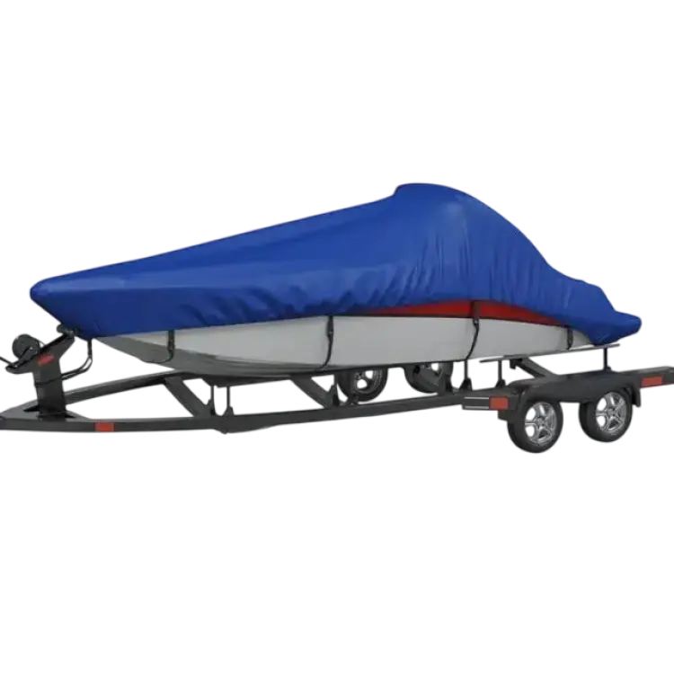 vidaXL Båtöverdrag Blå 830 x 370 x 40 cm