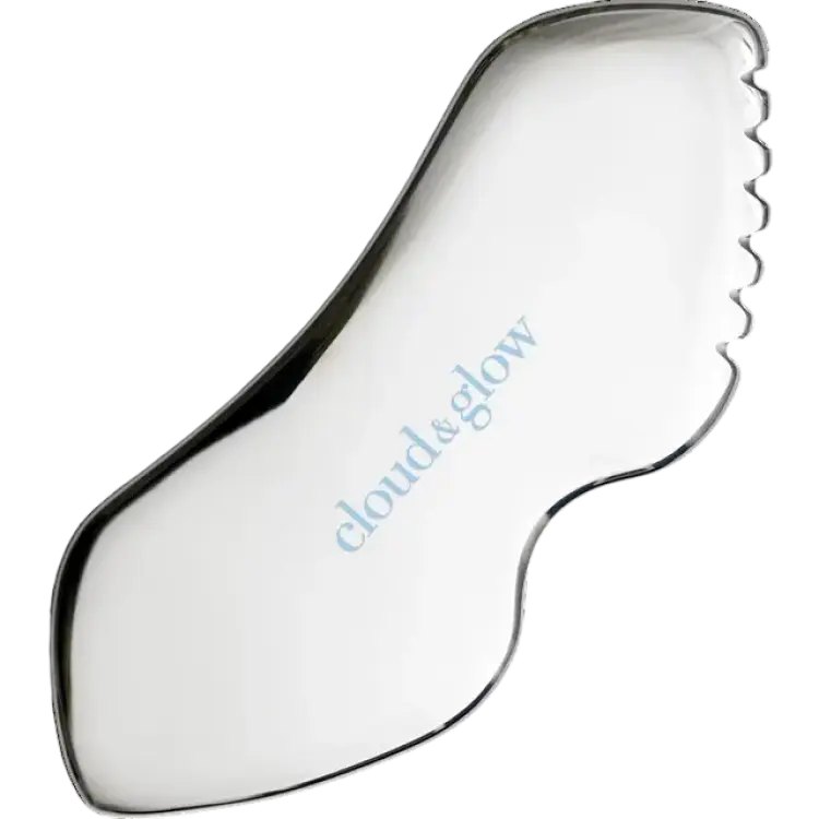 Clay And Glow Cloud & Gua Sha Stainless Steel