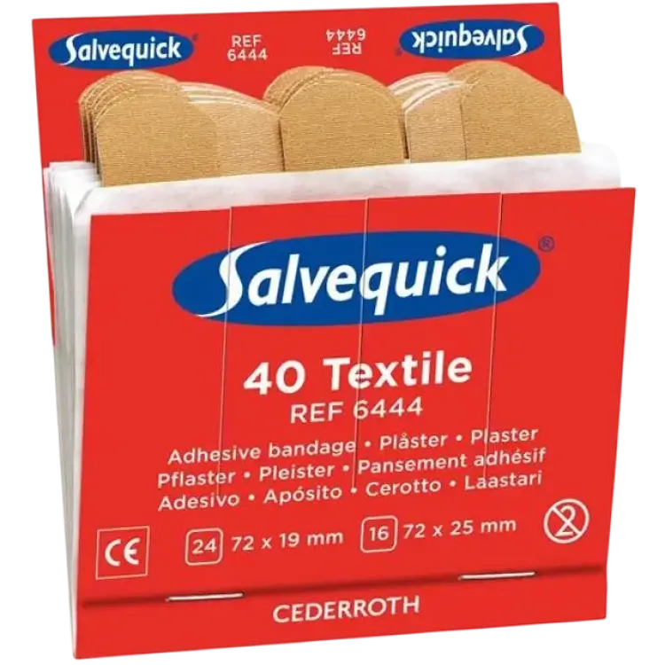 Cederroth Salvequick Textile 40-pack Refill