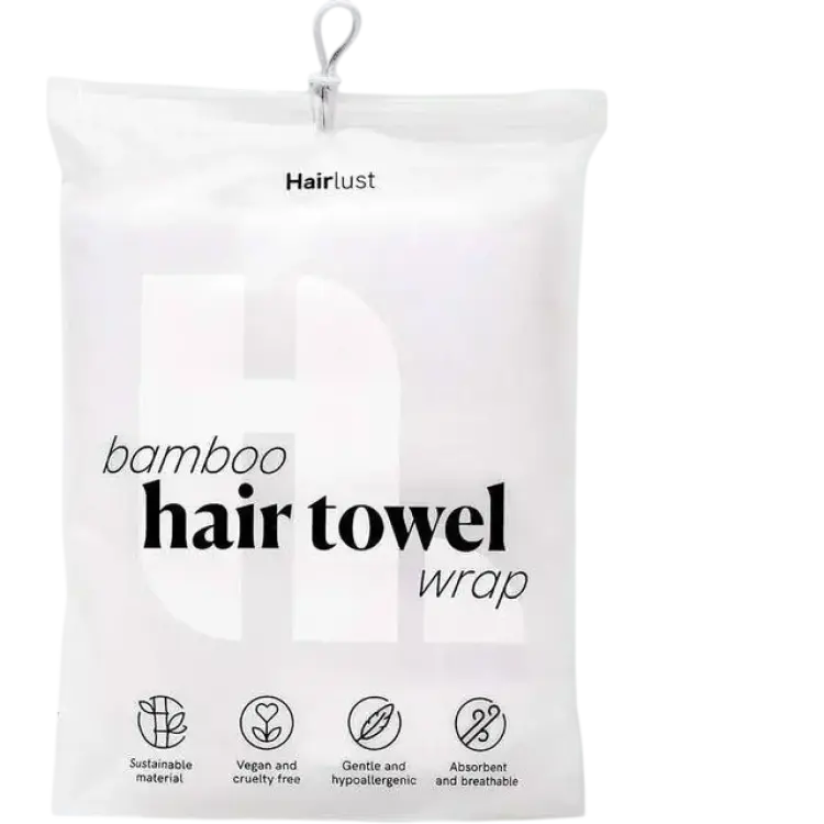 Hairlust Bamboo Turban Hair Towel