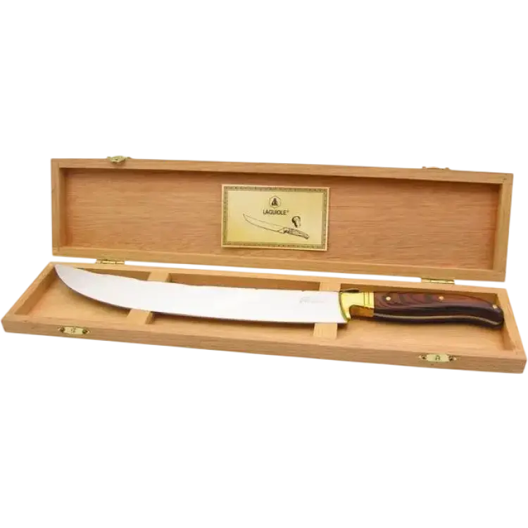 Laguiole w/gift box Champagnesabel 4cm 44cm