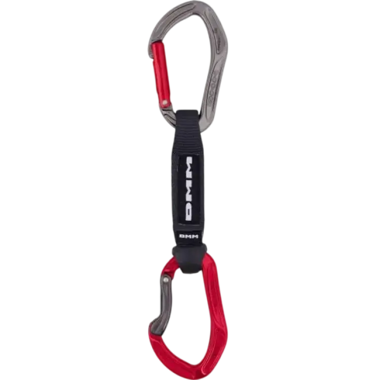 Dmm Alpha Sport Quickdraw Express-set Färg grå/svart/rosa