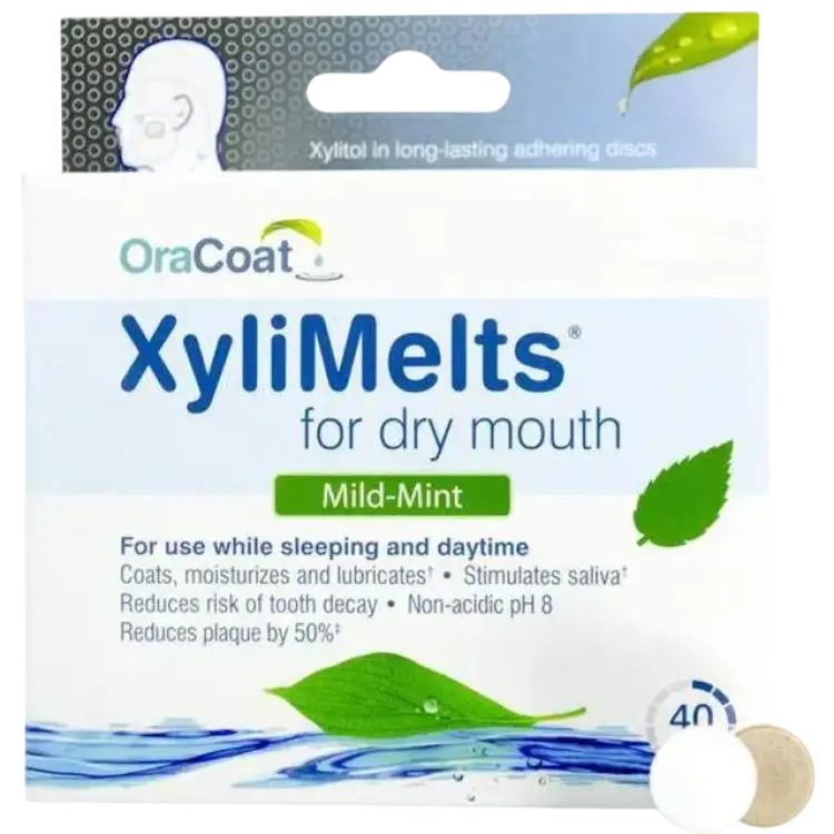 OraCoat XyliMelts Mild-Mint 40-pack