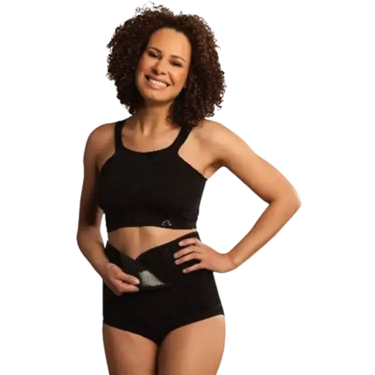 Carriwell Adjustable Organic Cotton Belly Binder