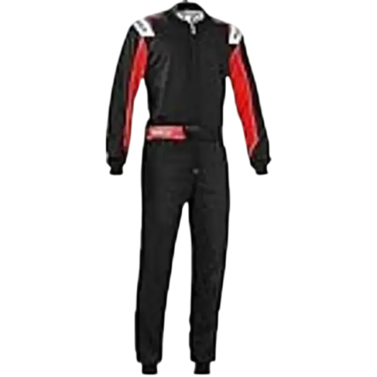 Sparco Rookie Kartingoverall - Svart/Röd