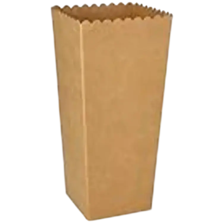 Papstar Popcornlåda Pure 19,7 x 7 x 7 cm