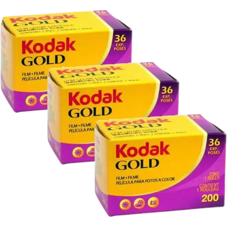 Kodak Gold 200 135-36 3 Pack