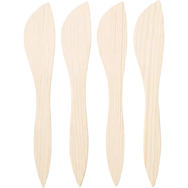 IKEA SMÖRKLICK Smörkniv, furu Smörkniv 18cm 4st