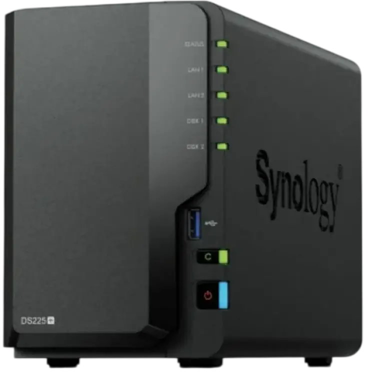 Synology DiskStation DS225 Plus 2 Bay NAS Server
