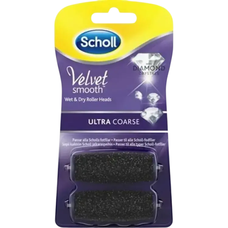 Scholl Velvet Smooth Ultra Coarse 2-pack Refill