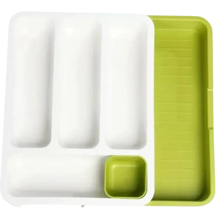 Joseph Joseph Drawerstore Expandable Green Besticklåda