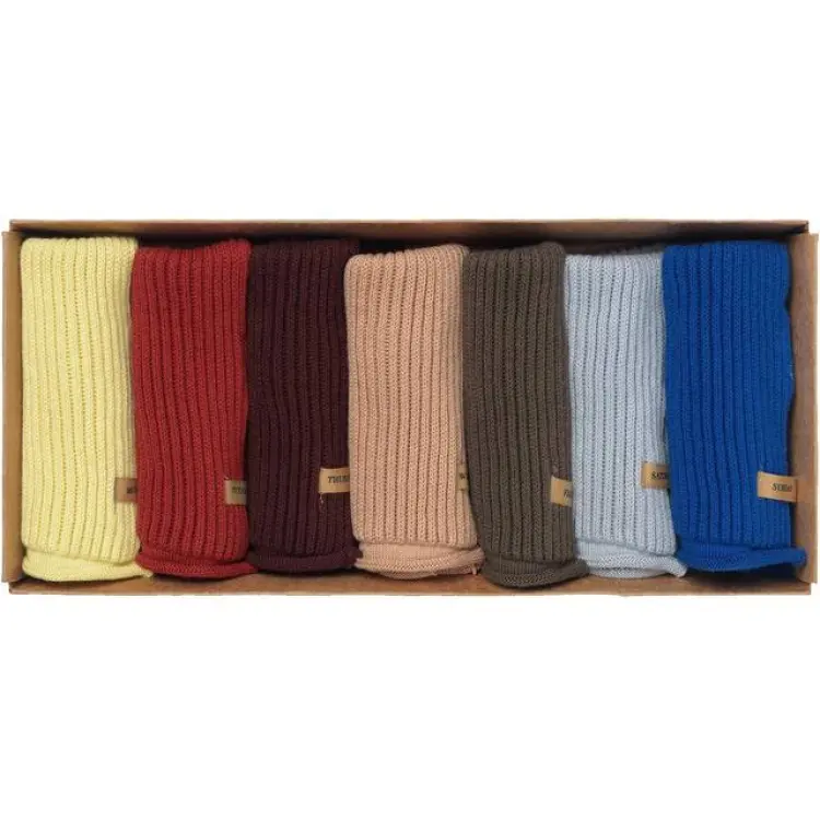 ferm LIVING Day Cloths Disktrasor Set of 7 W26 x H26 cm Diskduk Multifärgad