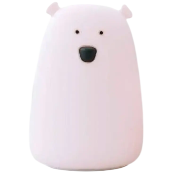 Rabbit & Friends Soft Silicon Lamp Bear Big Nattlampa