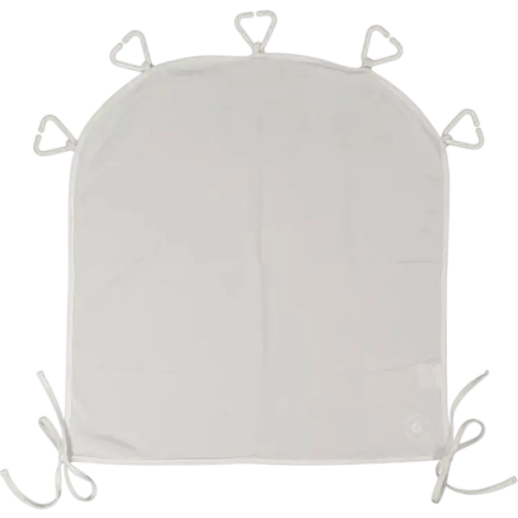 Geggamoja Stroller Curtain UV 50+ Off White