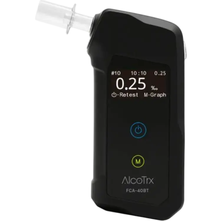 Alcotrx FCA 40BT Bluetooth Alkomätare