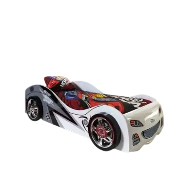 Vipack Enkelsäng Brap Brap Med Madrass