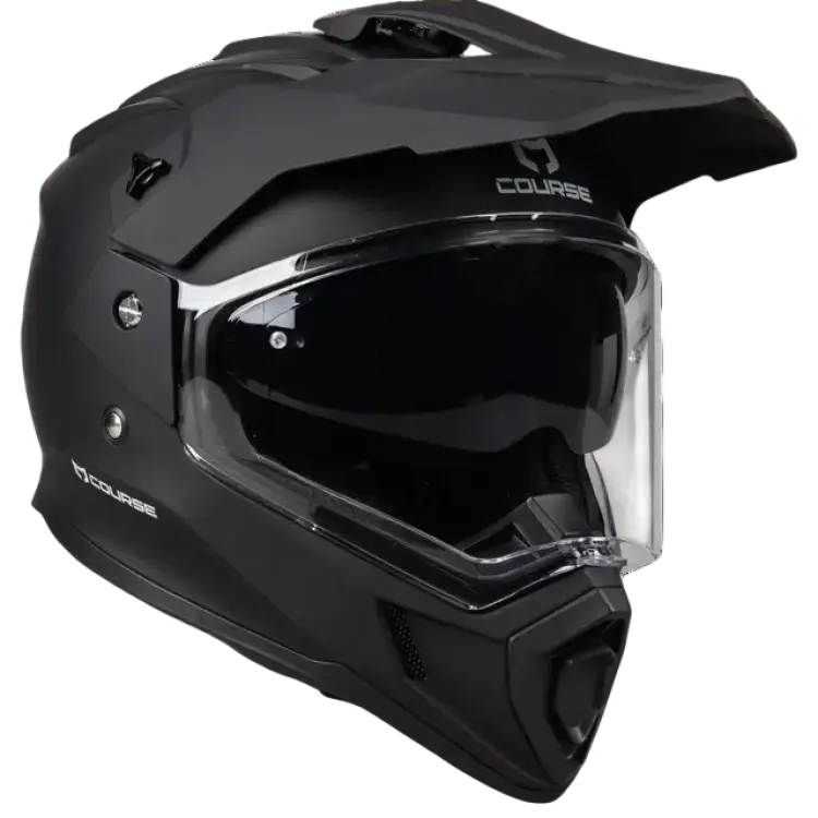 Course Drift Adventurehjälm Mattsvart