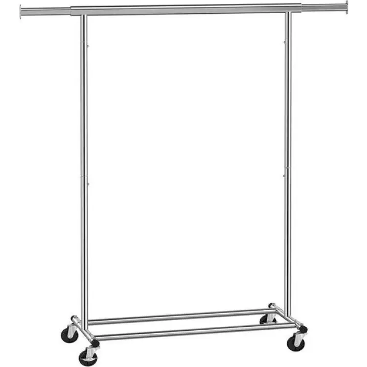 Songmics Heavy Duty Clothes Rack Silver Klädhängare 132x160cm