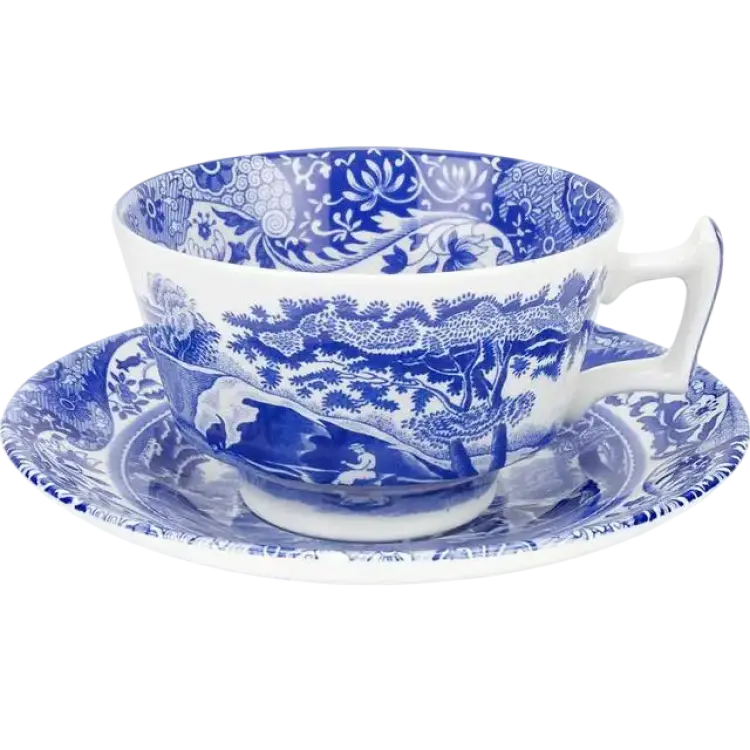 Spode Blue Italian Tekopp 20cl