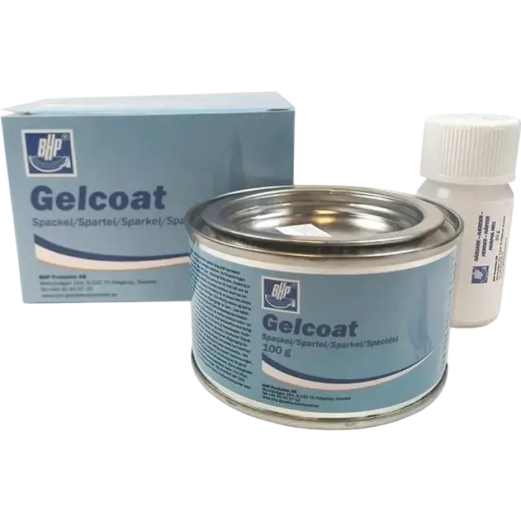 BHP Gelcoatspackel vit 100g
