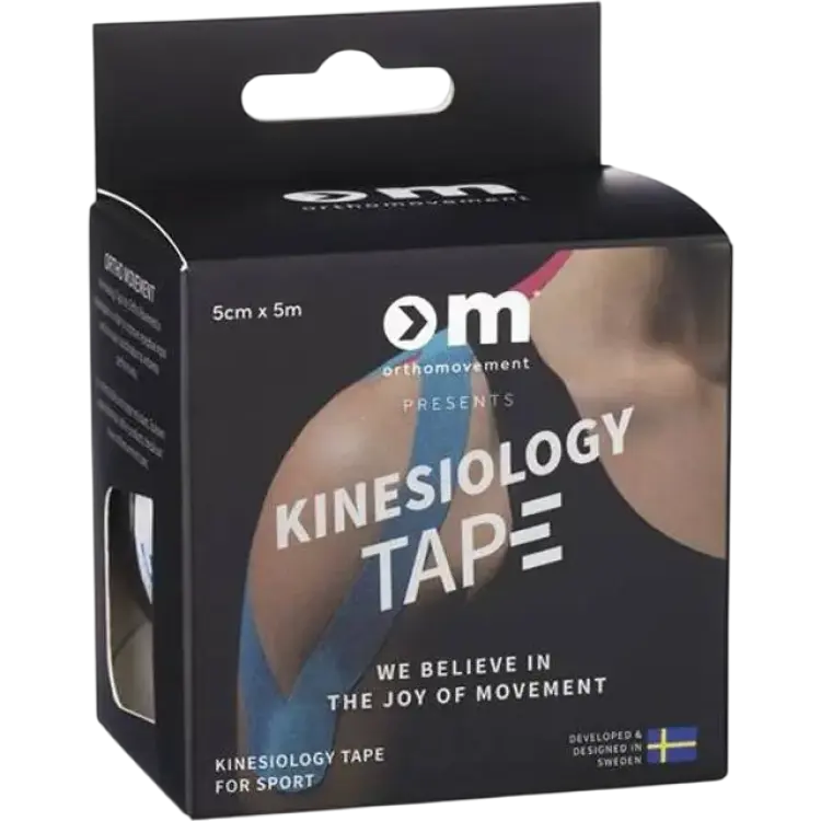 Ortho Movement Kinesiology Tape 5cm, Black