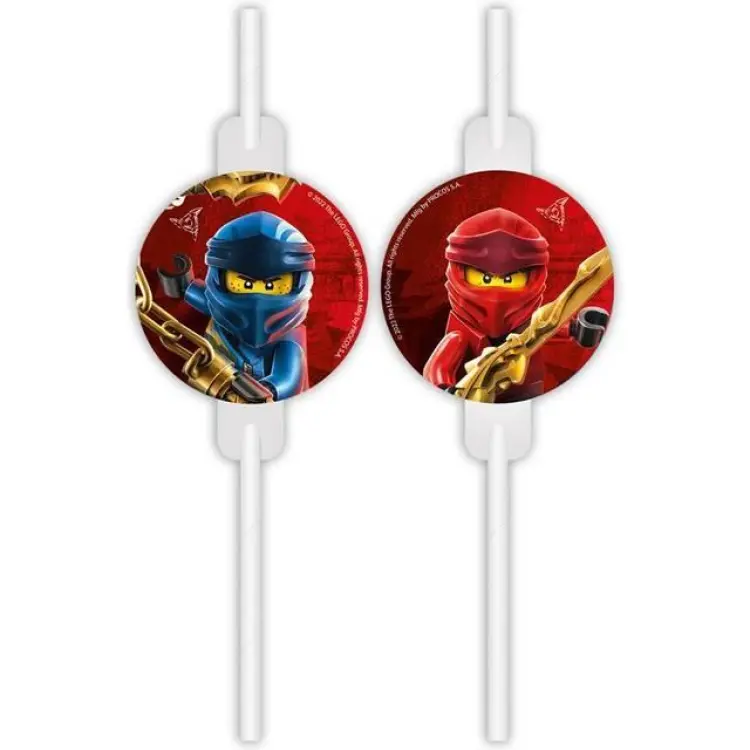 LEGO Ninjago Sugrör 4-pack
