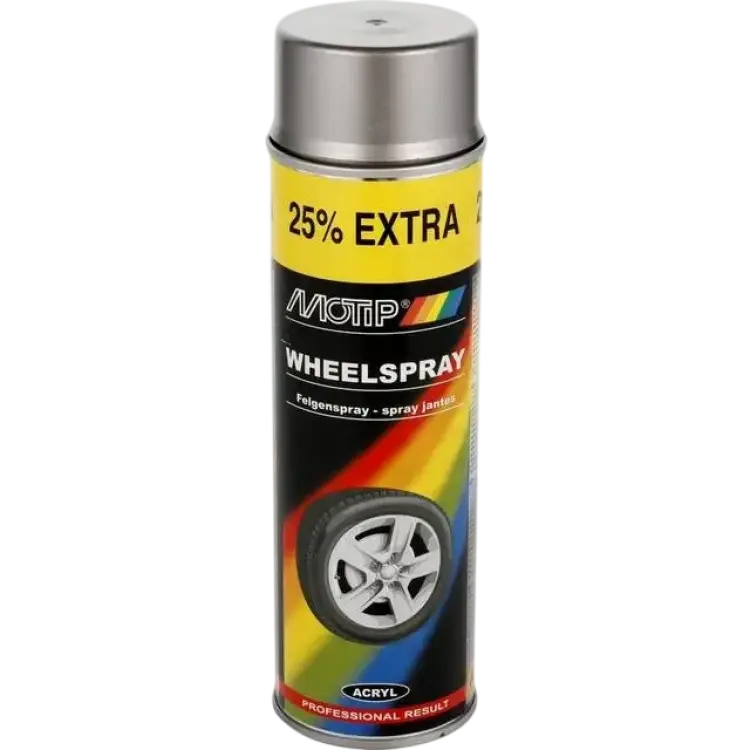 Motip fälgarspray stål 500ml