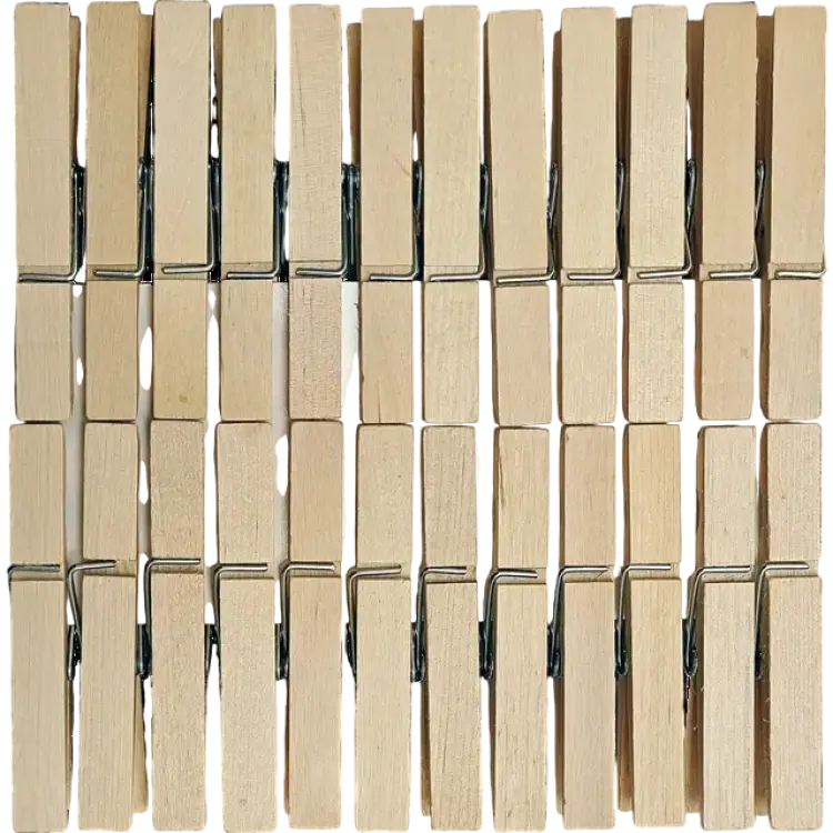 Sjöbo Klädnypor Trä 24-pack