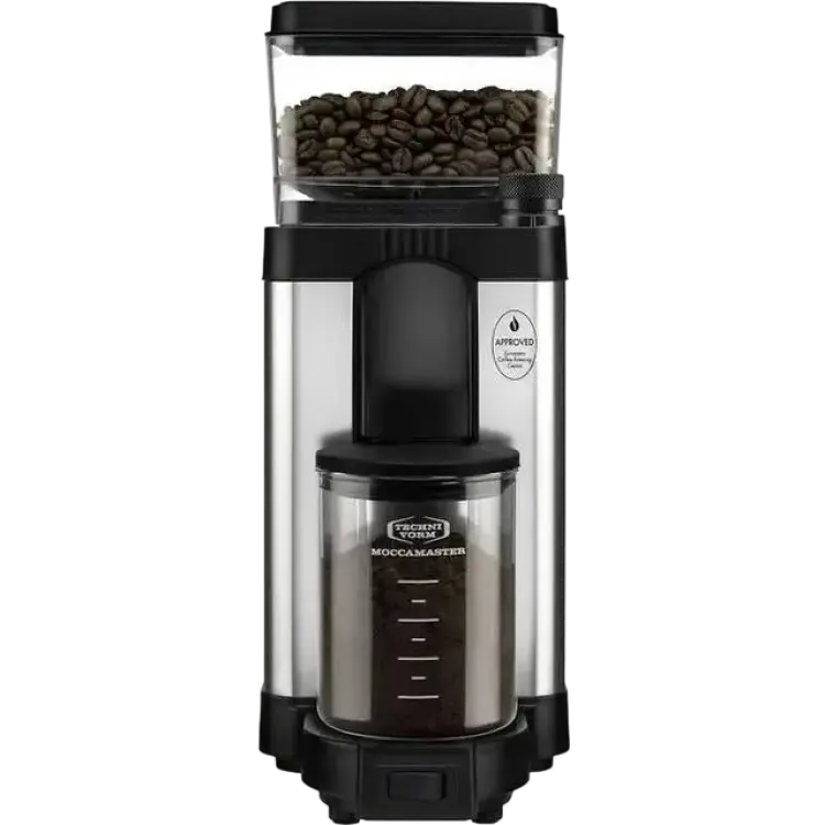 Moccamaster KM5 Burr Polerad Silver Kaffekvarn