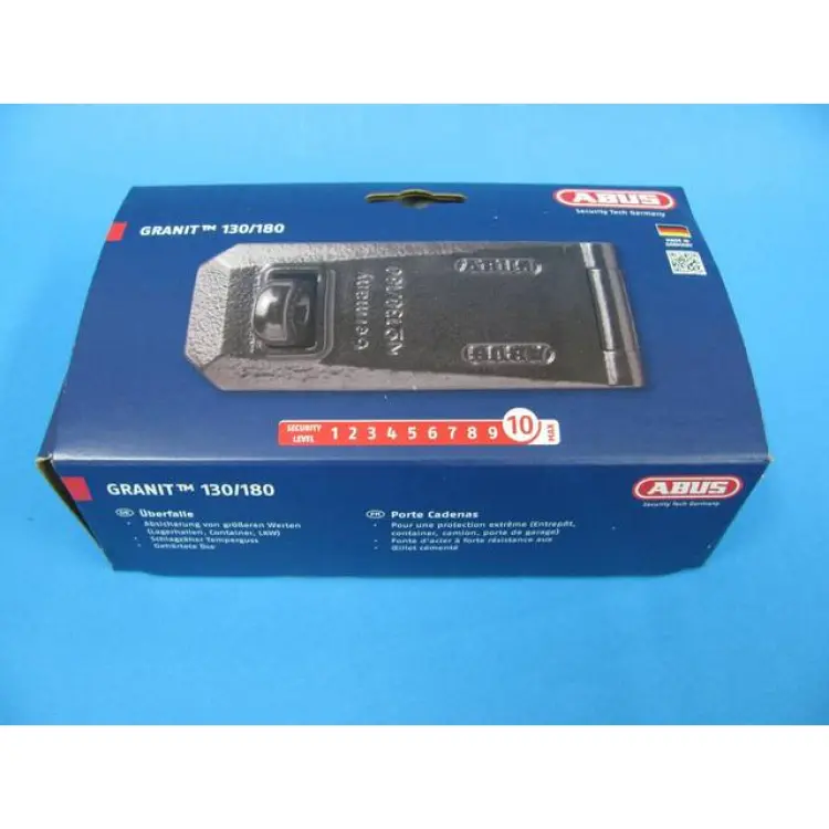 ABUS 130/180 Granit Haspa Svart