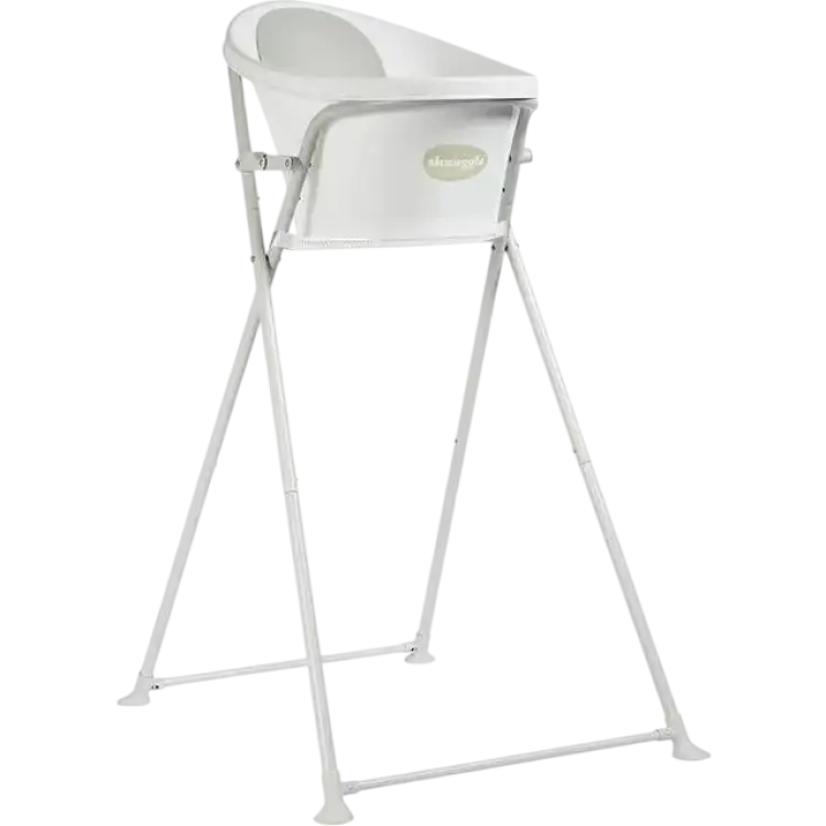 Shnuggle Hopfällbar Stativ Till Badbalja Baby, White/Grey