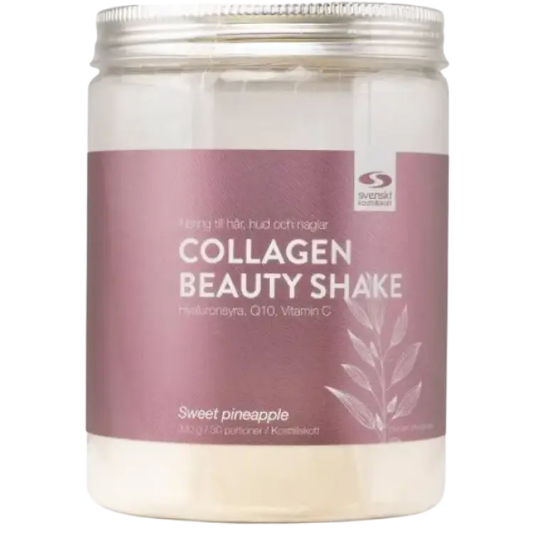 Svenskt Kosttillskott Collagen Beauty Shake, Sweet Pineapple, 330