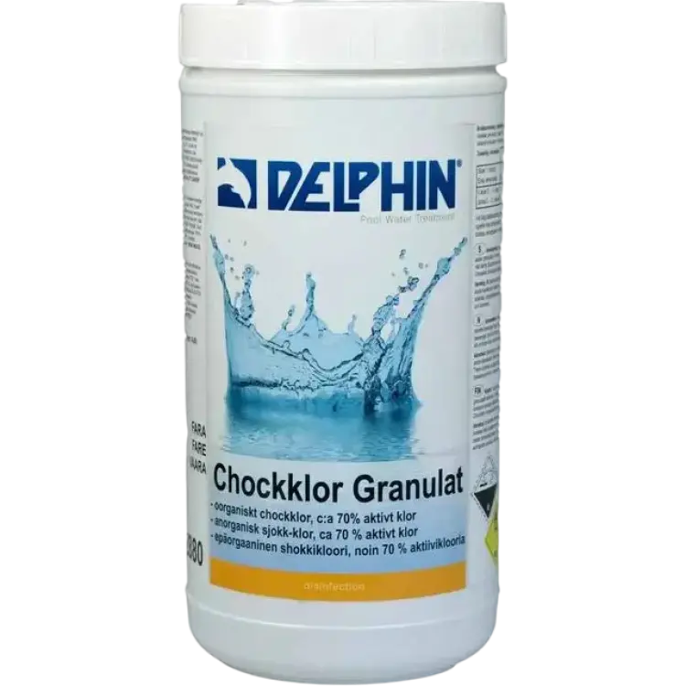 Delphin Pool Chockklor Granulat 1 Kg