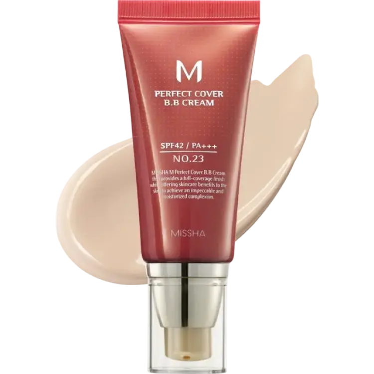 Missha M Perfect Cover BB Cream SPF42 PA+++ #23 Natural Beige 50ml