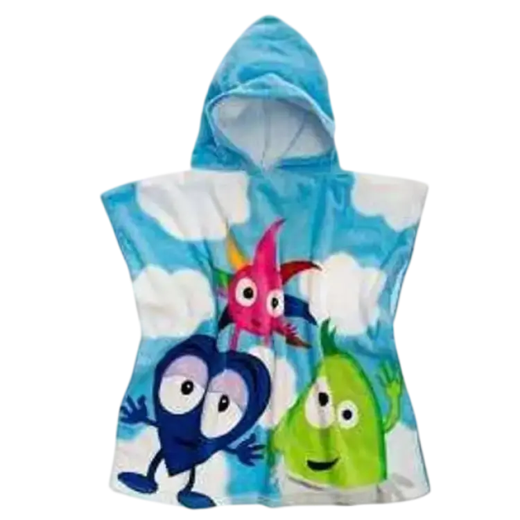 Teddykompaniet Babblarna Bathing Poncho Heaven
