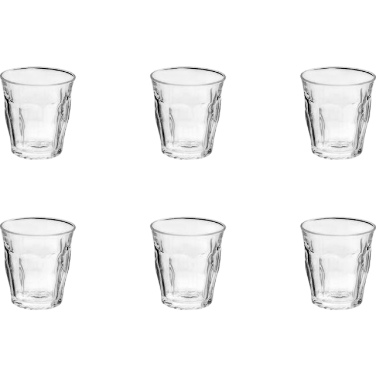 Duralex Picardie Clear Tumblerglas 25cl 6st