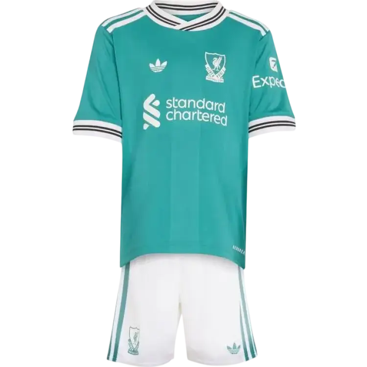 adidas Liverpool FC 25 26 Third MR Matchställ Seagre - Grön