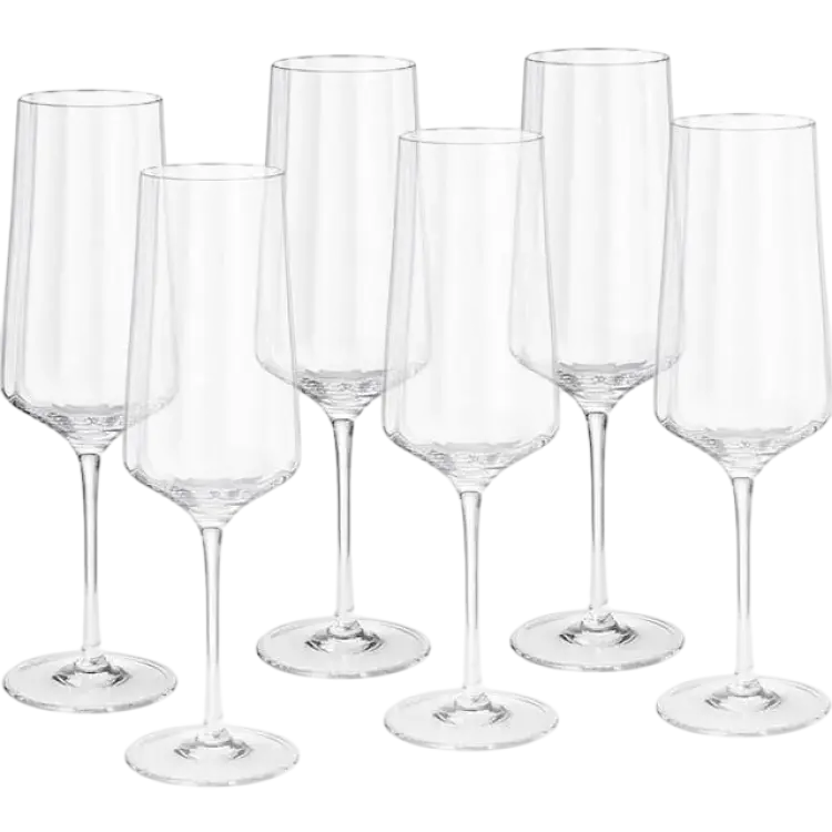 Georg Jensen Bernadotte Champagneglas 27cl 6st