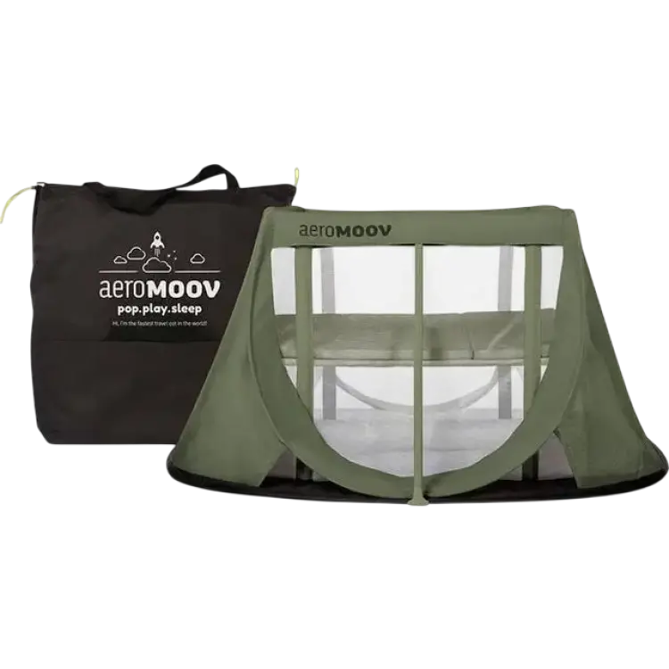 AeroMoov Popup Resesäng Moss Green