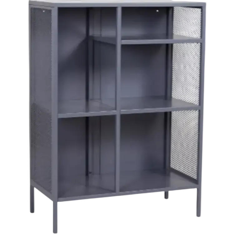 Venture Design Misha Mesh Metal Grå Bokhylla 110cm