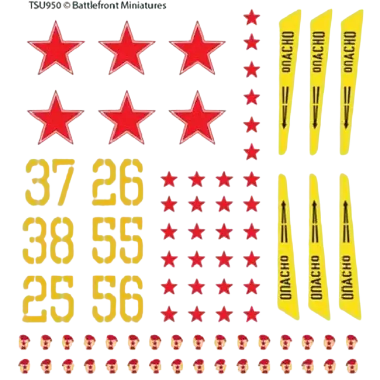 Battlefront Soviet Decal Set