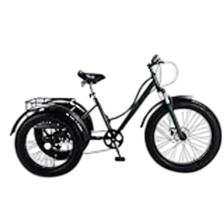 24 Inch Adult Tricycle 7 Speed Cruiser Trike