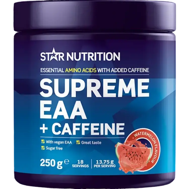 Star Nutrition Supreme EAA, 250g, Variationer Watermelon +caffeine