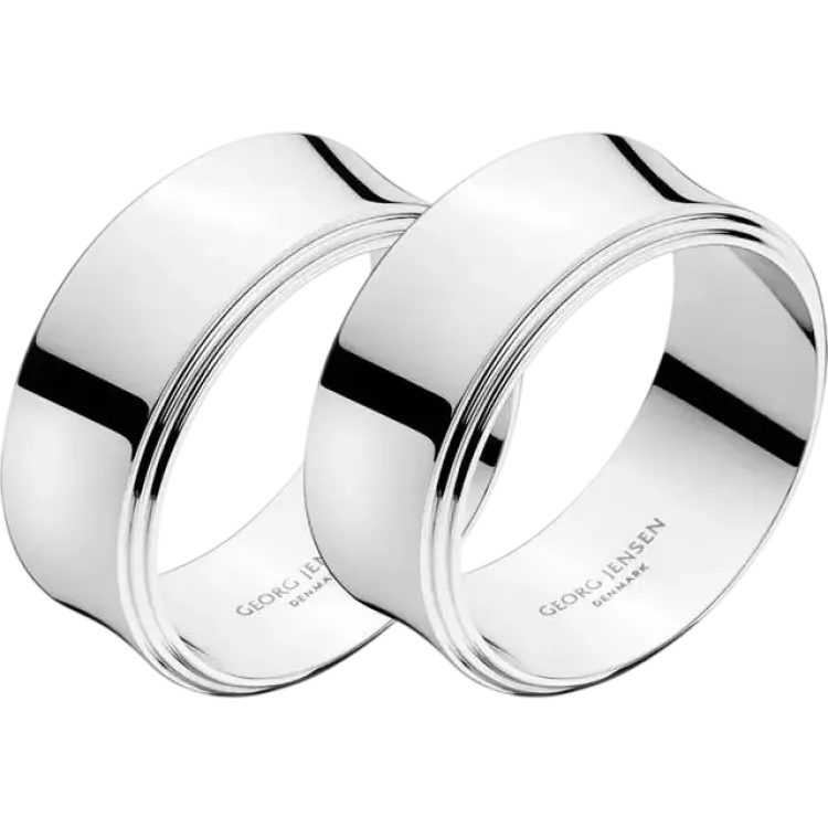 Georg Jensen Pyramide Servettring 2st
