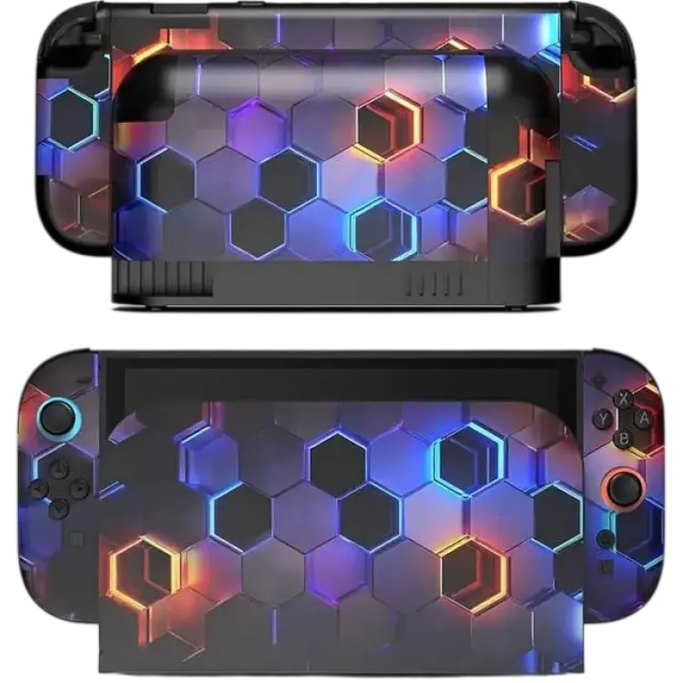 MAULUND Nintendo Switch 2 Full Fit Skin Honeycomb