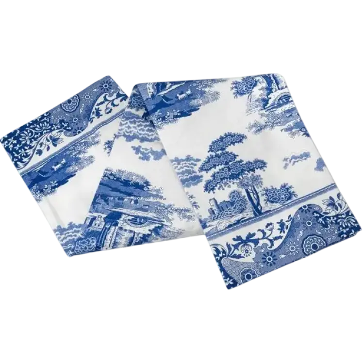 Spode Pimpernel Kökshandduk Blå (74x45cm)